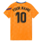 2021-2022 Barcelona Pre-Match Jersey (Orange) (Your Name)
