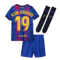 2021-2022 Barcelona Third Mini Kit (KUN AGUERO 19)