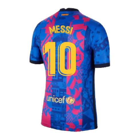 2021-2022 Barcelona Third Shirt (MESSI 10)