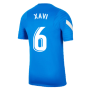 2021-2022 Barcelona Training Shirt (Blue) (XAVI 6)