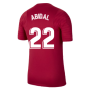 2021-2022 Barcelona Training Shirt (Noble Red) (ABIDAL 22)