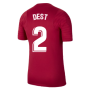 2021-2022 Barcelona Training Shirt (Noble Red) (DEST 2)