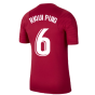 2021-2022 Barcelona Training Shirt (Noble Red) (RIQUI PUIG 6)
