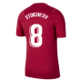 2021-2022 Barcelona Training Shirt (Noble Red) (STOICHKOV 8)