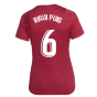 2021-2022 Barcelona Training Shirt (Noble Red) - Womens (RIQUI PUIG 6)