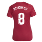2021-2022 Barcelona Training Shirt (Noble Red) - Womens (STOICHKOV 8)