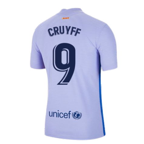 2021-2022 Barcelona Vapor Away Shirt (CRUYFF 9)