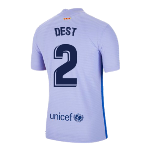 2021-2022 Barcelona Vapor Away Shirt (DEST 2)