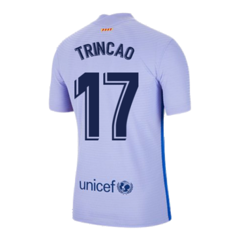 2021-2022 Barcelona Vapor Away Shirt (TRINCAO 17)