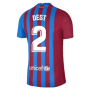 2021-2022 Barcelona Vapor Match Home Shirt (DEST 2)