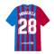 2021-2022 Barcelona Vapor Match Home Shirt (Kids) (MINGUEZA 28)