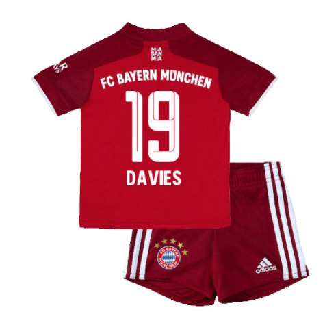 2021-2022 Bayern Munich Home Mini Kit (DAVIES 19)