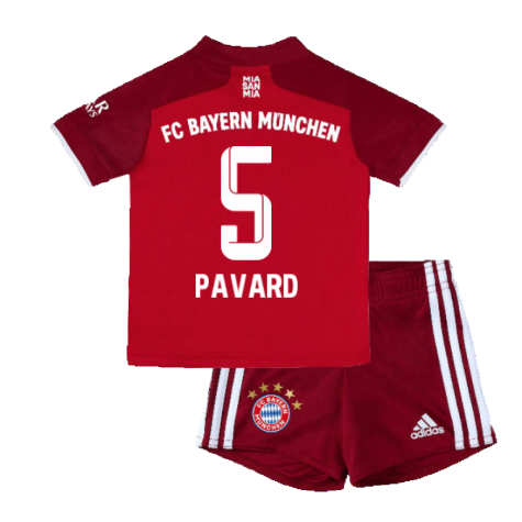 2021-2022 Bayern Munich Home Mini Kit (PAVARD 5)