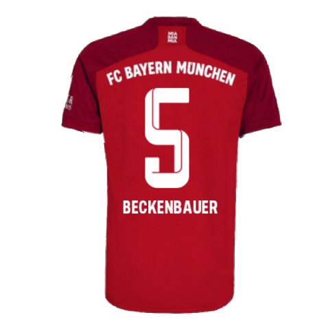 2021-2022 Bayern Munich Home Shirt (BECKENBAUER 5)