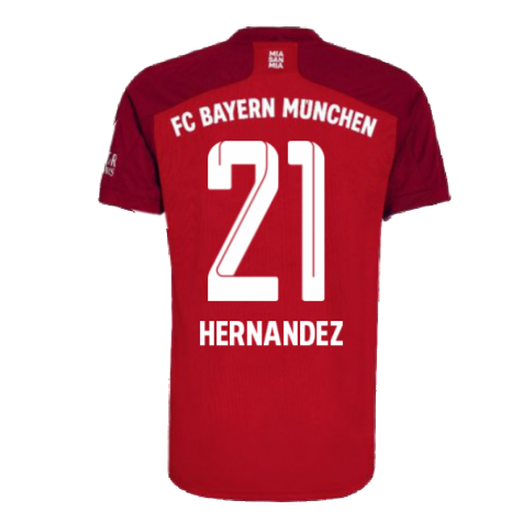 2021-2022 Bayern Munich Home Shirt (HERNANDEZ 21)