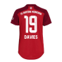 2021-2022 Bayern Munich Home Shirt (Ladies) (DAVIES 19)