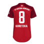 2021-2022 Bayern Munich Home Shirt (Ladies) (GORETZKA 8)
