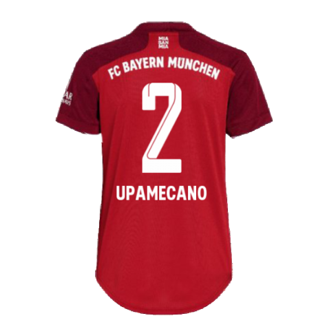 2021-2022 Bayern Munich Home Shirt (Ladies) (UPAMECANO 2)