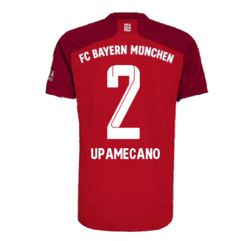 2021-2022 Bayern Munich Home Shirt (UPAMECANO 2)