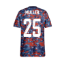 2021-2022 Bayern Munich Pre-Match Jersey (Dark Marine) - Kids (MULLER 25)