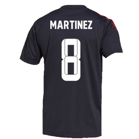 2021-2022 Bayern Munich Training Shirt (Grey) (MARTINEZ 8)