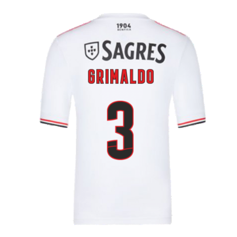 2021-2022 Benfica Away Shirt (Kids) (GRIMALDO 3)