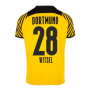 2021-2022 Borussia Dortmund Authentic Home Shirt (WITSEL 28)