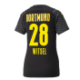 2021-2022 Borussia Dortmund Away Shirt (Kids) (WITSEL 28)