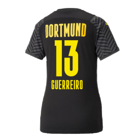2021-2022 Borussia Dortmund Away Shirt (Ladies) (GUERREIRO 13)