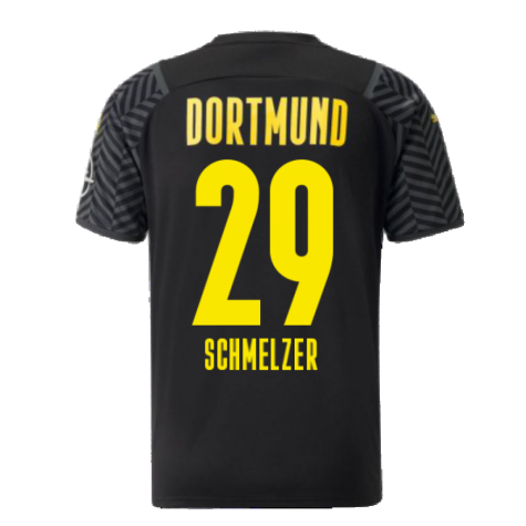 2021-2022 Borussia Dortmund Away Shirt (SCHMELZER 29)