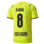 2021-2022 Borussia Dortmund CUP Shirt (Kids) (DAHOUD 8)