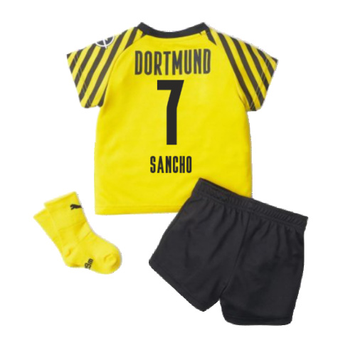 2021-2022 Borussia Dortmund Home Baby Kit (SANCHO 7)