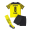 2021-2022 Borussia Dortmund Home Mini Kit (DAHOUD 8)