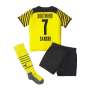 2021-2022 Borussia Dortmund Home Mini Kit (SANCHO 7)