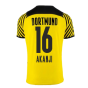 2021-2022 Borussia Dortmund Home Shirt (AKANJI 16)