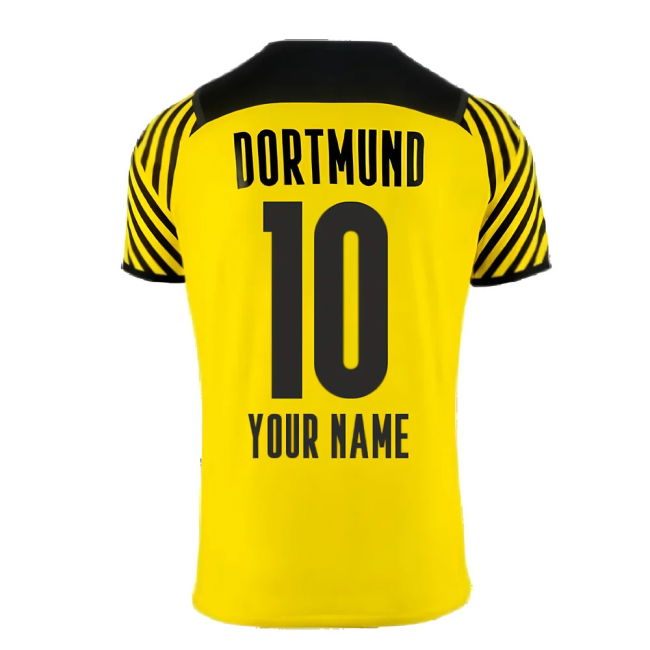 2021-2022 Borussia Dortmund Home Shirt (Kids) (Your Name)