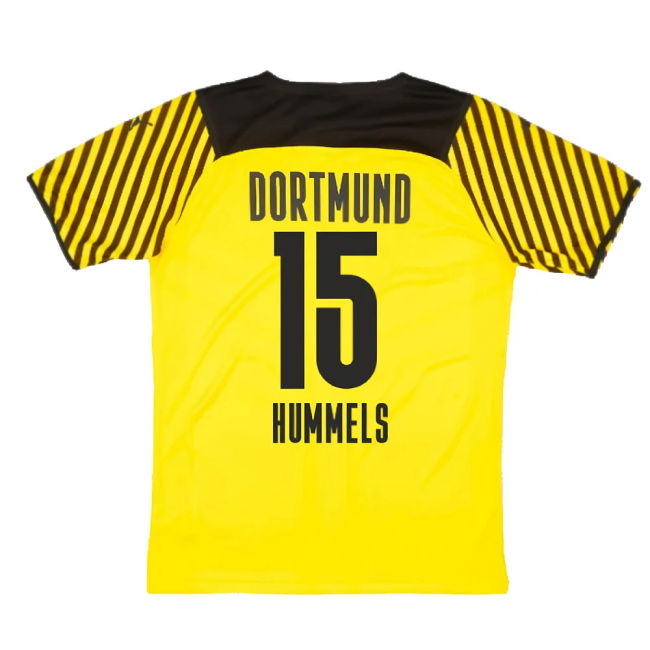 2021-2022 Borussia Dortmund Player Issue Home Shirt (HUMMELS 15)