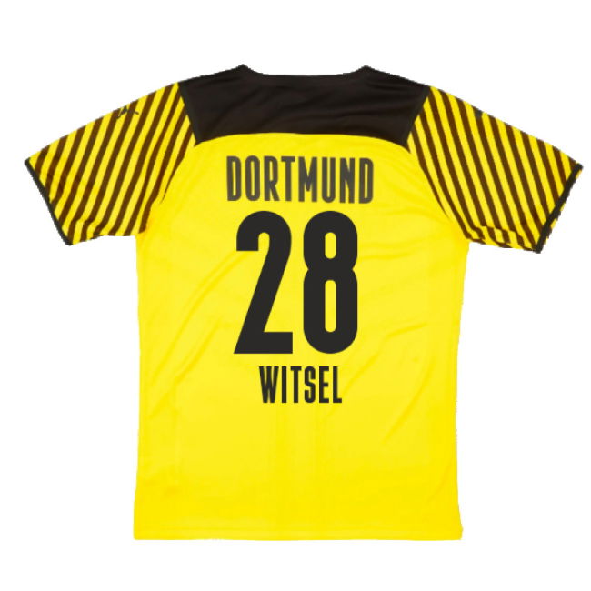 2021-2022 Borussia Dortmund Player Issue Home Shirt (WITSEL 28)