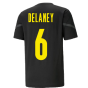 2021-2022 Borussia Dortmund Pre Match Shirt (Black) - Kids (DELANEY 6)