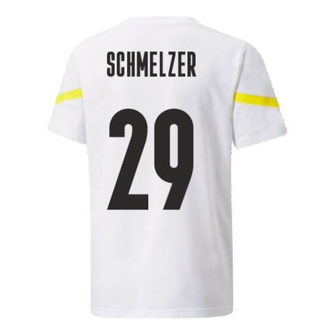 2021-2022 Borussia Dortmund Pre Match Shirt (Kids) (SCHMELZER 29)