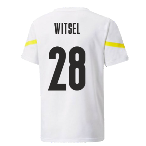 2021-2022 Borussia Dortmund Pre Match Shirt (Kids) (WITSEL 28)