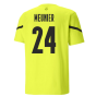 2021-2022 Borussia Dortmund Pre Match Shirt (Yellow) (MEUNIER 24)