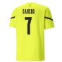 2021-2022 Borussia Dortmund Pre Match Shirt (Yellow) (SANCHO 7)