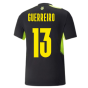 2021-2022 Borussia Dortmund Training Jersey (Black) (GUERREIRO 13)
