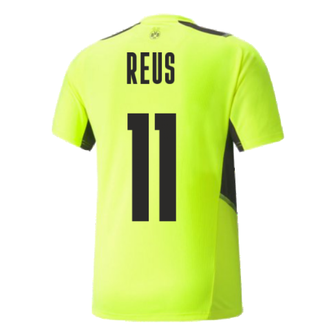 2021-2022 Borussia Dortmund Training Jersey (Yellow) (REUS 11)