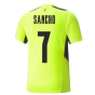 2021-2022 Borussia Dortmund Training Jersey (Yellow) (SANCHO 7)
