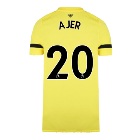 2021-2022 Brentford Away Shirt (AJER 20)