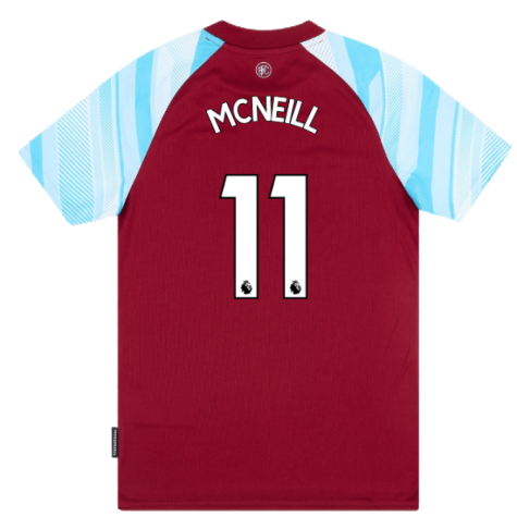 2021-2022 Burnley Home Shirt (Kids) (McNEILL 11)