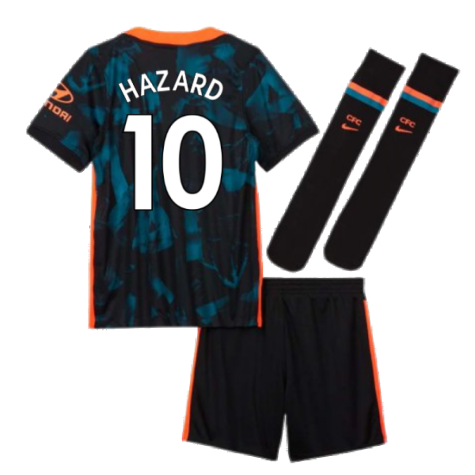 2021-2022 Chelsea 3rd Baby Kit (HAZARD 10)