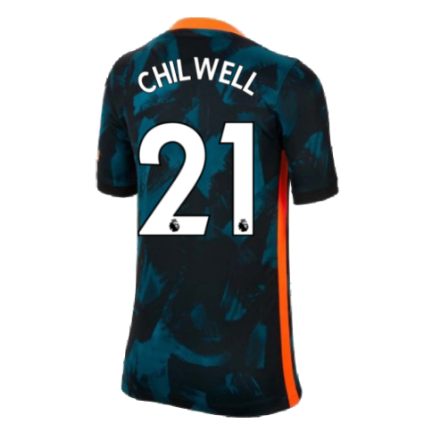 2021-2022 Chelsea 3rd Shirt (Kids) (CHILWELL 21)